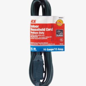 General Purpose Indoor Extension Cord in Various Sizes